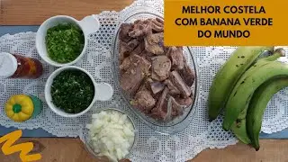 Costela com  Banana Verde - Gabi Stuart