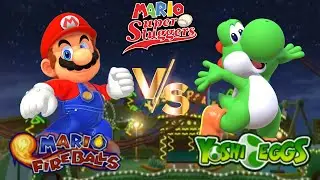 Super Mario Sluggers - Season 43 Game 6 Mario vs Yoshi [Yoshi Park Night]