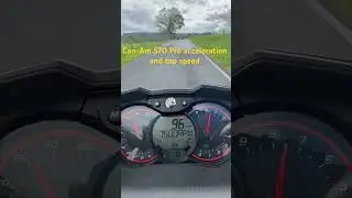 Can-Am Outlander 570 Pro Acceleration and top speed