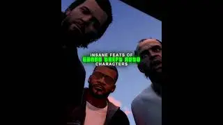 Insane Feats Of GTA characters🔥 | #gta #grandtheftauto #shorts