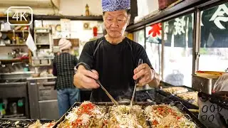 【浅草・裏観音の粉モノ店 三島屋】Nostalgic flour based foods／懷舊麵粉食品／อาหารที่ทำจากแป้งคิดถึง
