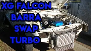 How I Barra Swapped my Ford XG Falcon and then turbo upgraded the N/A barra engine