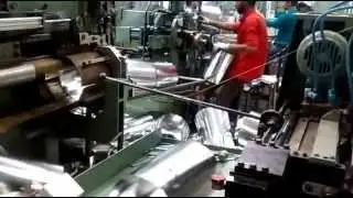 Back Feed Side Seam welder Line