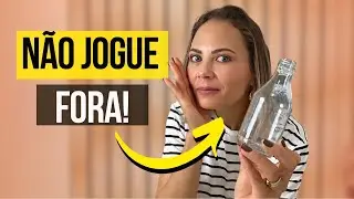 NUNCA MAIS JOGUE VIDROS DE LEITE DE COCO NO LIXO 😱 2 Ideias Lindas Para Decorar Sua Casa #diy