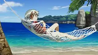 POV: you're an anime girl relaxing at the beach