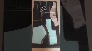 princess cut blouse pepar cutting in Marathi /37size/#shortvideo