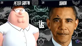 Obama Vs Peter Griffin - Super Smash Bros Mods