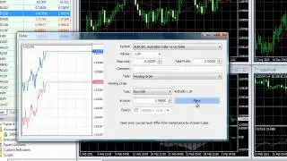 GO Markets MT4 Tutorial - Placing a Pending Order