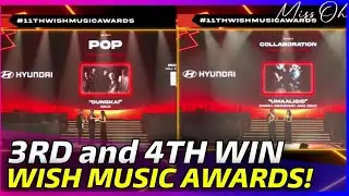 Part 2: SB19 wins POP SONG and SONG COLLAB of the year at the 11th WISH MUSIC AWARDS!