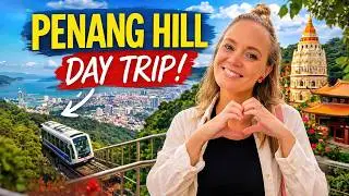 Penang Hill Malaysia & Buddhist Temples! Travel Vlog