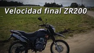 Velocidad final Zanella ZR200
