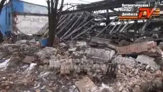 г. Ясиноватая Обстрел 29.01.2015 (ПСД TV)
