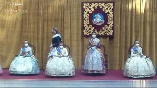 Intercanvi de fotos Fallera Major Infantil de Val&egrave;ncia 2021 | Falles21