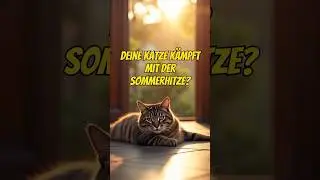 Hitzefalle? So sch&uuml;tzt du deine Katze im Sommer! 🐱☀️ #katzenpflege #haustiertipps #katzenwissen