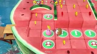Partner Party ~ Normal Partner, Master Opponents ~ Watermelon Walkabout 20 Turns - Super Mario Party