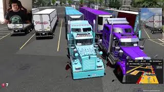 American Truck simulator Haciendo rutas de chill con los panas mientras charlamos