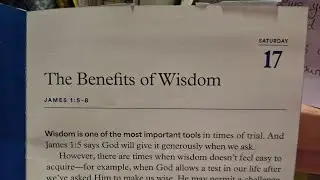 1.17.2026 Wisdom with the Lord