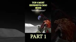 TOP 5 CSGO MOST EXPENSIVE M4A4 SKINS *part 1* #shorts #counterstrike #csgo  #m4 #m4a4