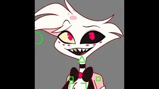 Is Angel Dust Gay or Trans??? // Hazbin Hotel Animation Meme BTS #Shorts #tiktok #viral #fyp #funny