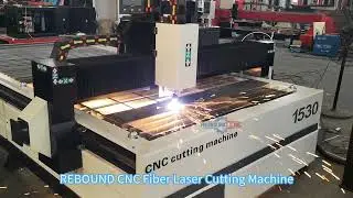 REBOUND CNC Popular Fiber Laser Cutting Machine #lasercuttingmachine#fiberlasercutting#fiberlaser