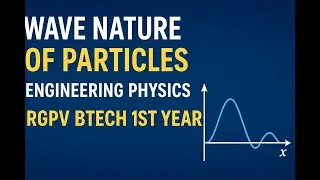Wave nature of Particles | Engineering Physics | RGPV BTech 1st Year