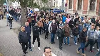 Naziaufmarsch in Bernburg 02.10.2022