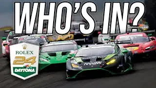 The Complete Entry List for the 2024 Rolex 24!