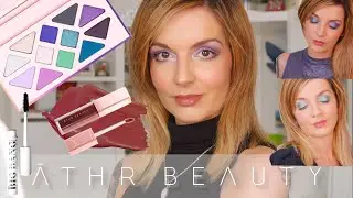 ATHR BEAUTY &mdash; обзор палетки Moonlight Crystal + 4 образа, тушь для ресниц Big Bang, крем для губ Radiant Ruby