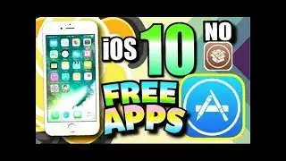 Get PAID Apps for FREE + HACKED Games iOS 11/10 (NO JAILBREAK) (NO COMPUTER)