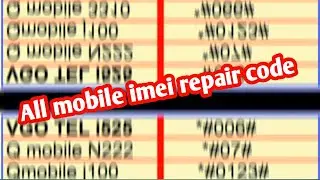 all keypad mobile imei change code | vgo tel nokia qmobile itel gfive imei change code