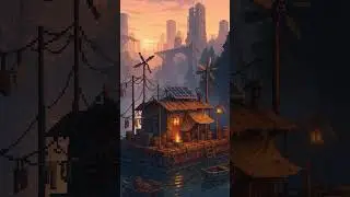Cozy Apocalypse: A Pixelated Safe Haven 🌇