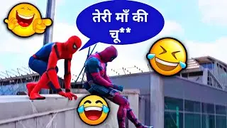 Avengers - Deadpool Funny Dubbing Video 😂🤣😅 | Spider-man | Avengers Dub