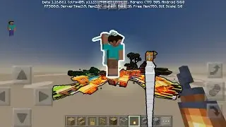 I Found A Village On heaven | MINECRAFT