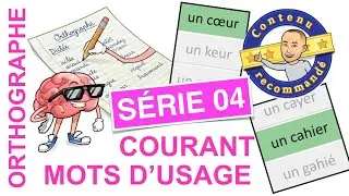Dict&eacute;e &agrave; choix multiples : mots d'usage courant s&eacute;rie 04 CE1 CE2 CM1