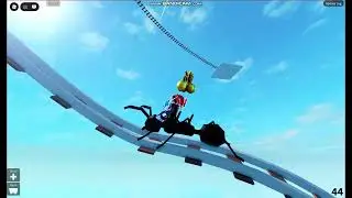 Create a cart ride | Kristopher drop the Ant off the high place (roblox)