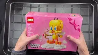 ASMR LEGO Build | Looney Tunes Sweetheart Tweety Bird 40824