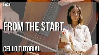 How to play From the Start by Laufey on Cello (Tutorial)