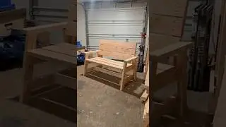 Build a 2x4 Firepit Bench with my FREE PLANS!