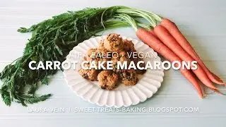 Carrot Cake Macaroons (AIP, Paleo, Vegan)