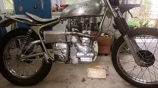 Royal Enfield Trial - Silencer Test