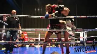 Muay Thai - Impact 33 (Sandra Sevilla ) Vs Team d' Espagne,  Bordeaux 04/02/2012