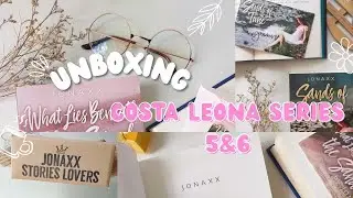 Unboxing Costa Leona Series 5 & 6 by Jonaxx | Book Haul Vlog