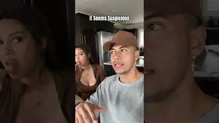 The life of marrying a Latina 🤔 #couplecomedy #husbandandwife #latina #wife