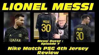 NEW 2022-2023 PSG x Jordan Fourth Kit Review LIONEL MESSI - Paris Saint Germaine Match Authentic