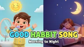 Good and Happy Habits Daily Routine Song for Kids | Educational Nursery Rhyme | 