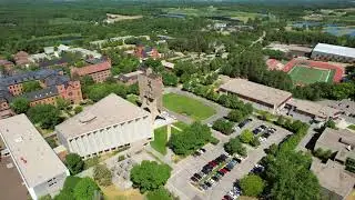 Circling Saint John's Abbey 4K