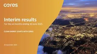 CERES POWER HOLDINGS PLC - Interim Results