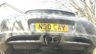 Porsche 987.1 Exhaust bypass mod sound