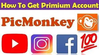 PicMonkey Primium Account In Free 2020 || How To Edit Post Online #jugnootech #logodesining #youtube