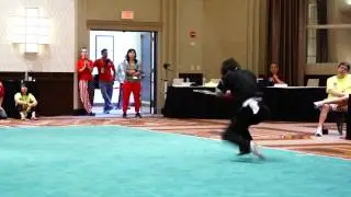 US National Wushu Team Trials 2013 - Brian Wang - Optional SS